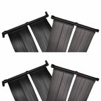 NNEVL Solar Pool Heater Panel 4 pcs 80x620 cm-0