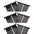 NNEVL Solar Pool Heater Panel 6 pcs 80x620 cm-0
