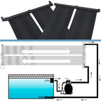 NNEVL Solar Pool Heater Panel 6 pcs 80x310 cm-4