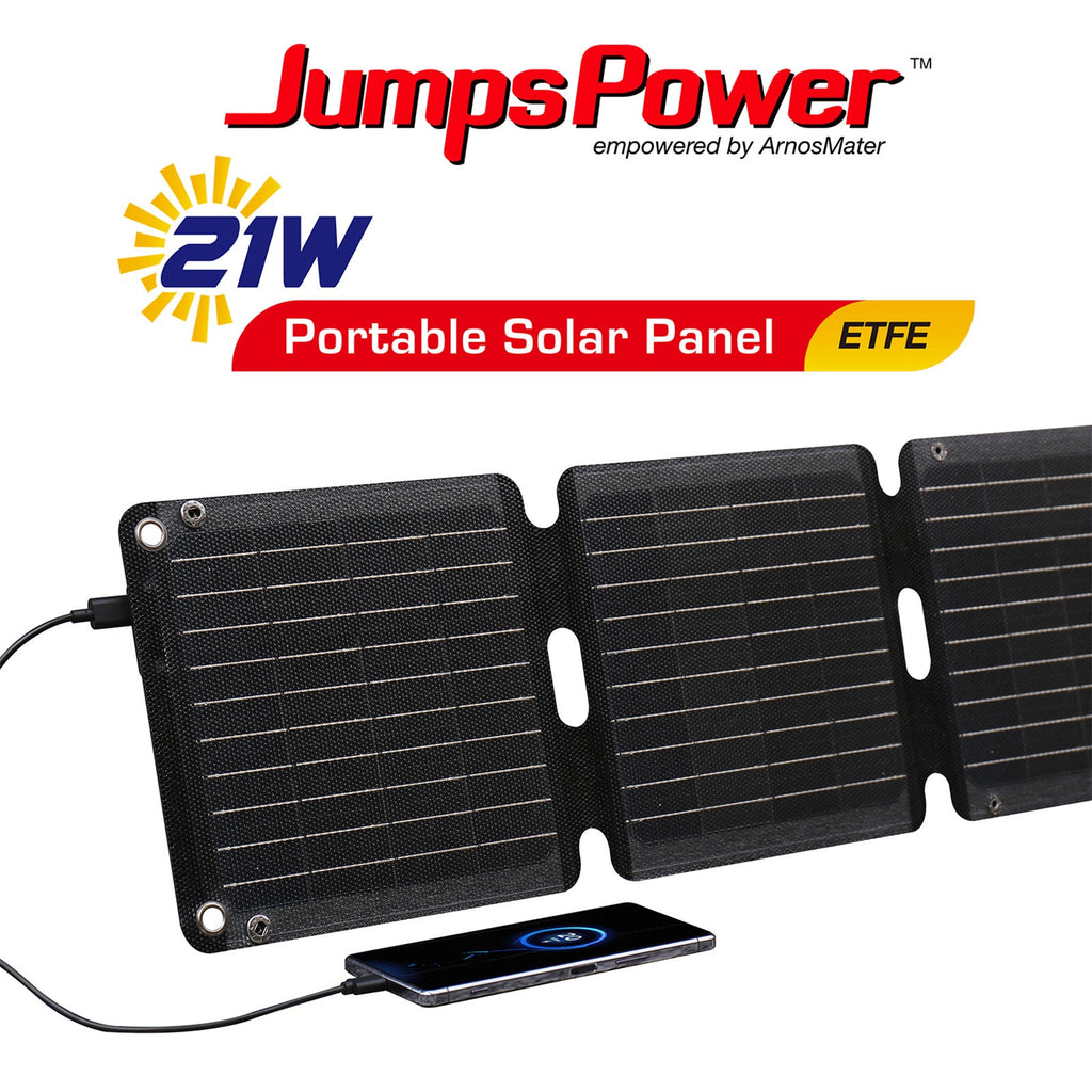 NNEDSZ 21W Solar Panel Portable Charger JumpsPower Power Generator Foldable-1