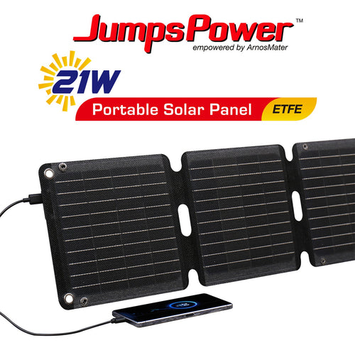 NNEDSZ 21W Solar Panel Portable Charger JumpsPower Power Generator Foldable-1
