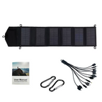 NNEOBA Foldable Solar Panel Charger with 20W/h Portable USB-1